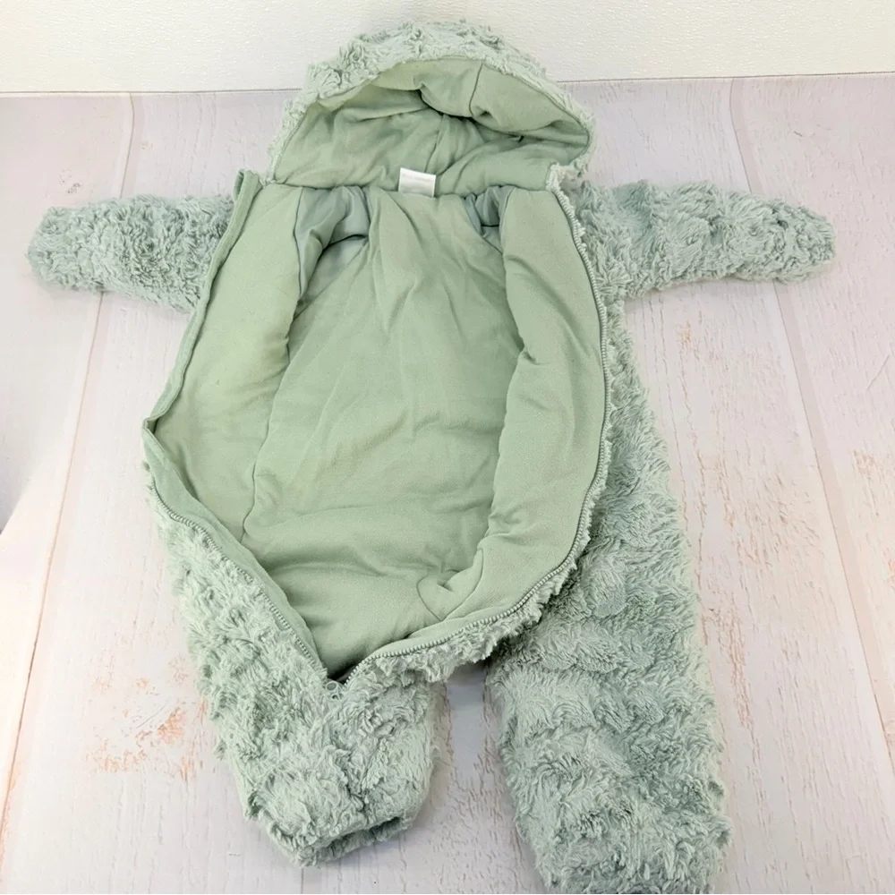KoalaBaby Baby Dino Fleece Hooded Bunting One-Piece 9-12M‎